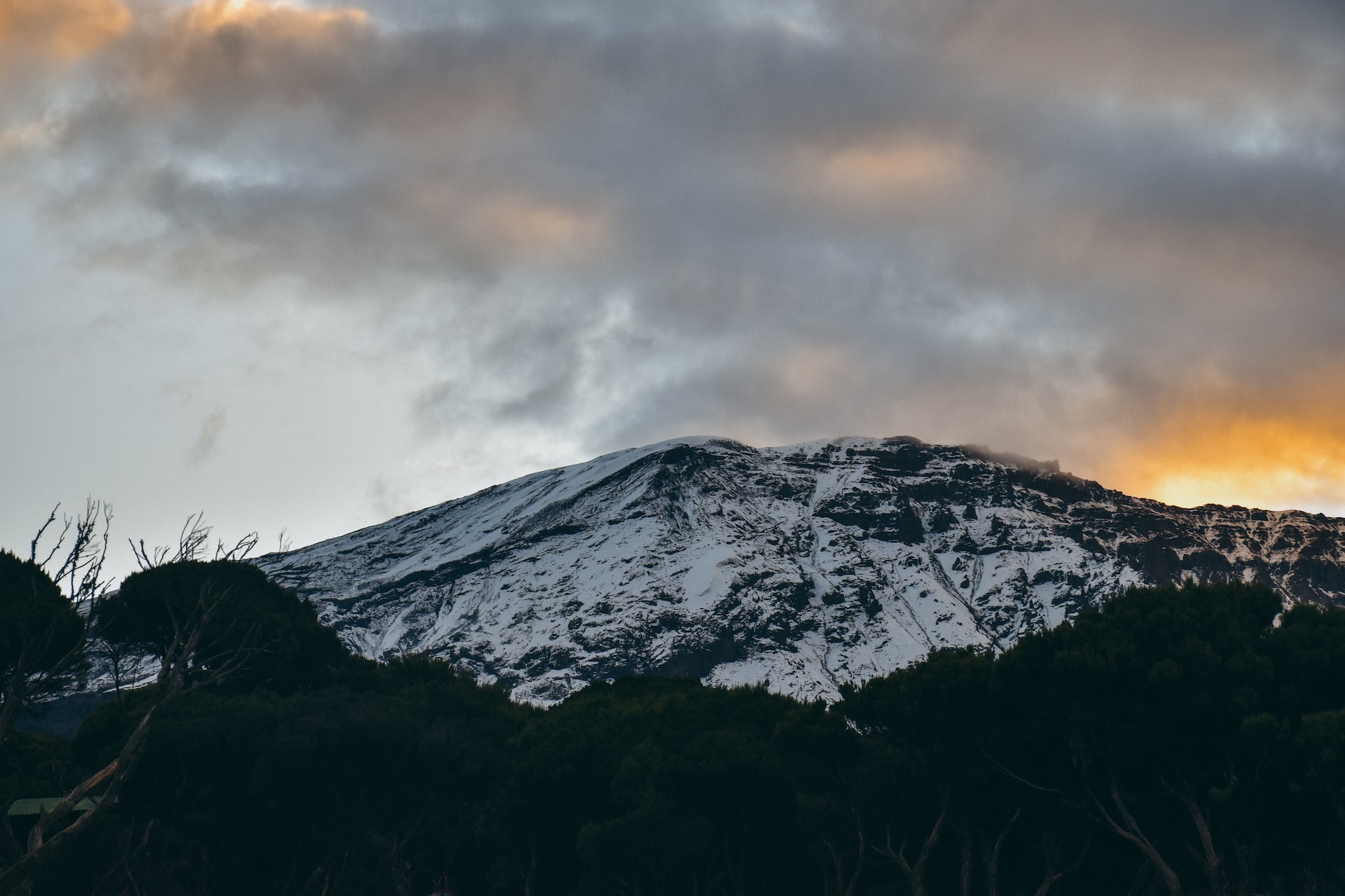 Mount Kilimanjaro summit at dawn